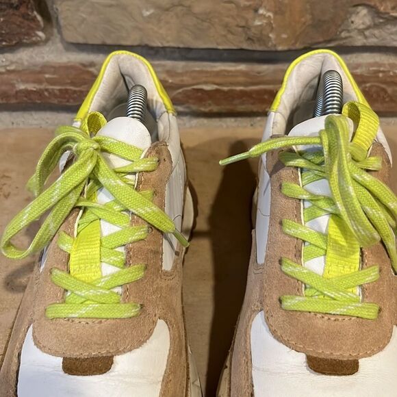 Madewell Kickoff Trainer Sneakers Leather and Suede - Picture 3 of 9